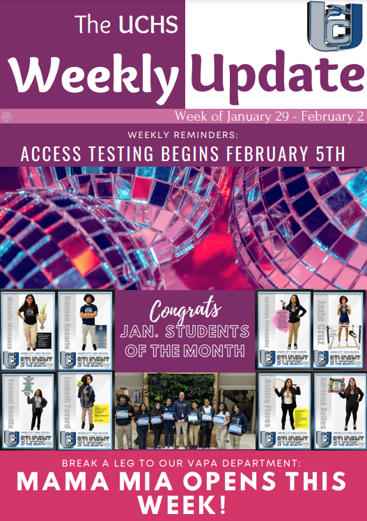 The UCHS Weekly Update-January 29, 2024-English-Page 1