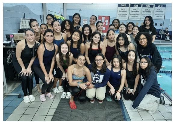 UCHS Girls' Swim Team