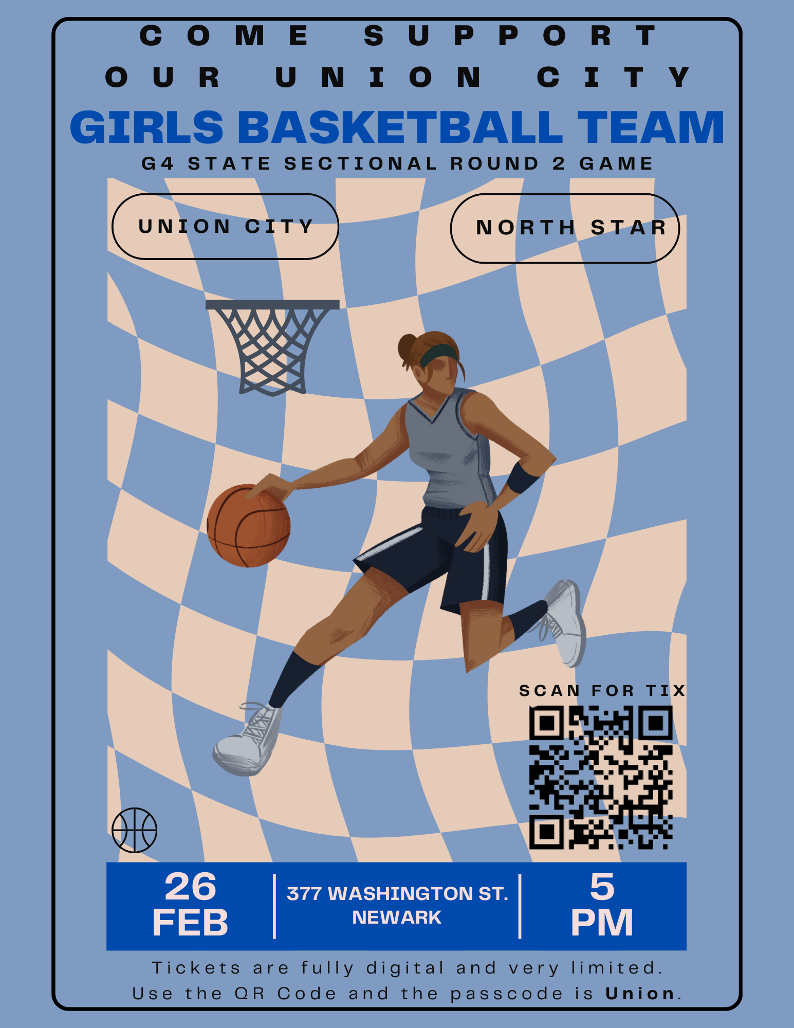 Girls' Basketball Team Flyer-February 26, 2024