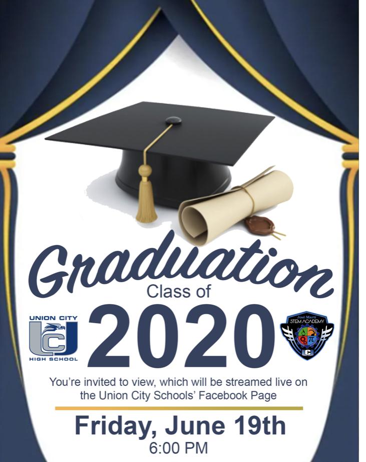 Virtual Graduation flyer