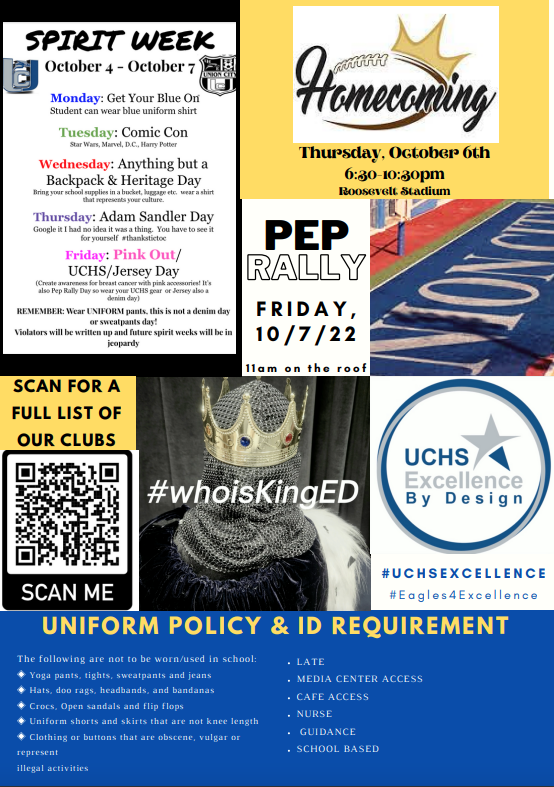 The Union City High School Weekly Update-October 7-Page 2-English