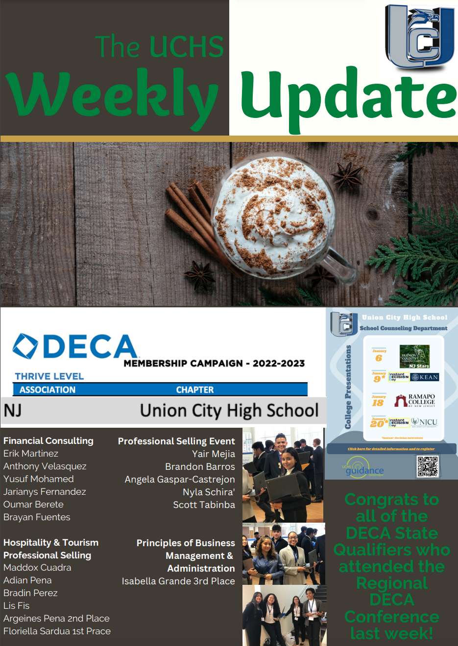 The UCHS Weekly Update-January 10, 2023-English-Page 1