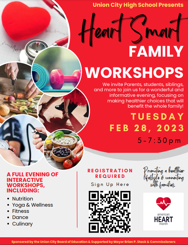 Healthy Smart Family Workshop Flyer-English