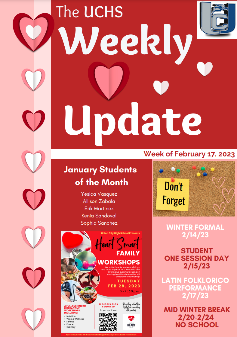 The UCHS Weekly Update-February 17, 2023-English-Page 1