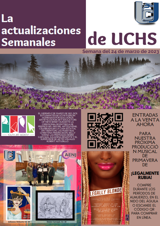The UCHS Weekly Update-March 24, 2023-Spanish-Page 1