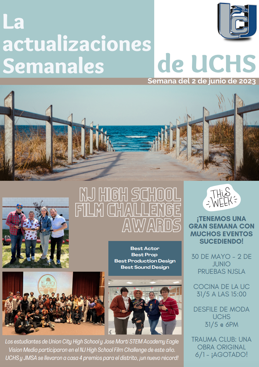 The UCHS Weekly Update-June 2, 2023-Spanish-Page 1
