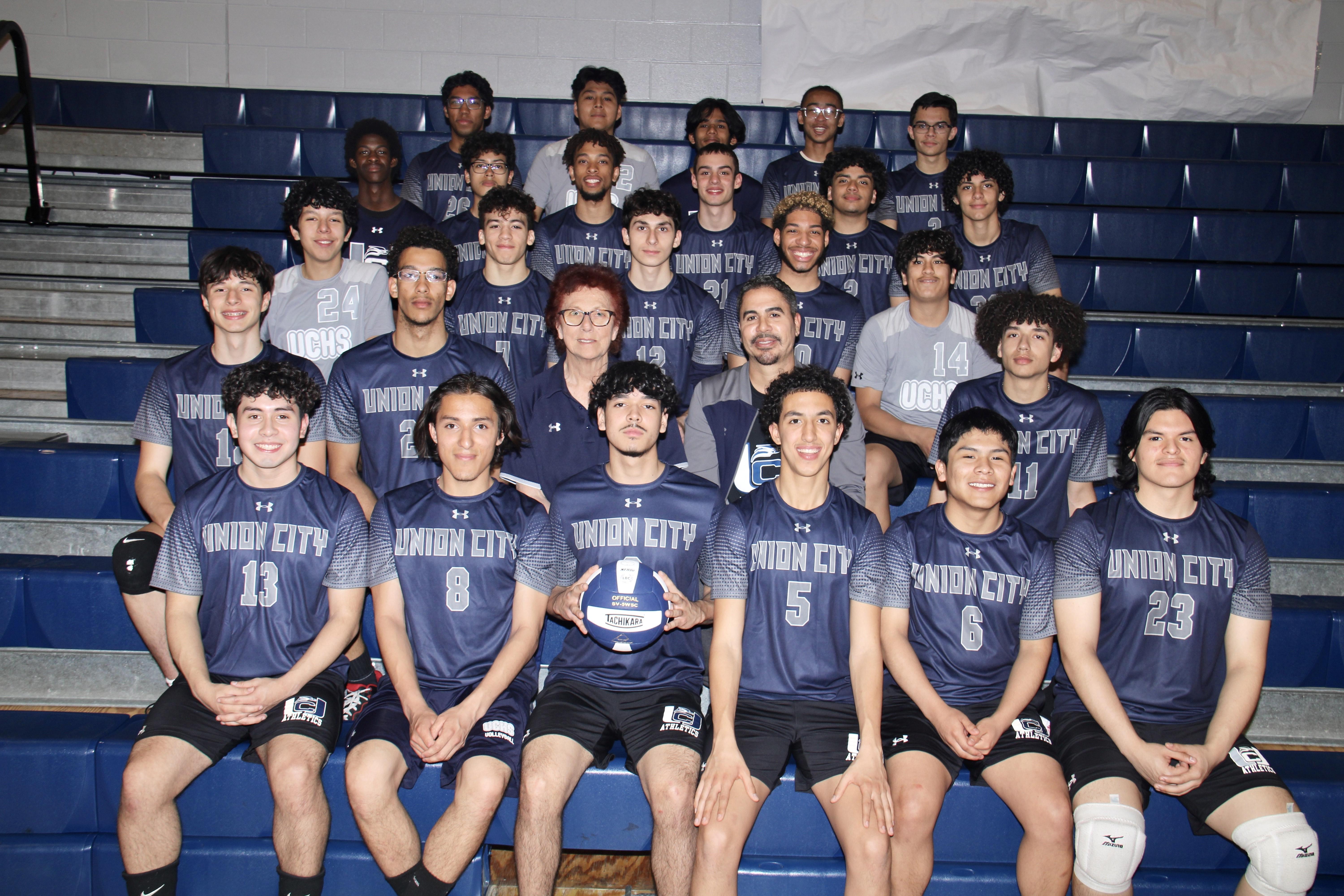Congratulations to the Union City High School Boys' Volleyball Team for earning the 2023 USMC/AVCA Team Academic Award