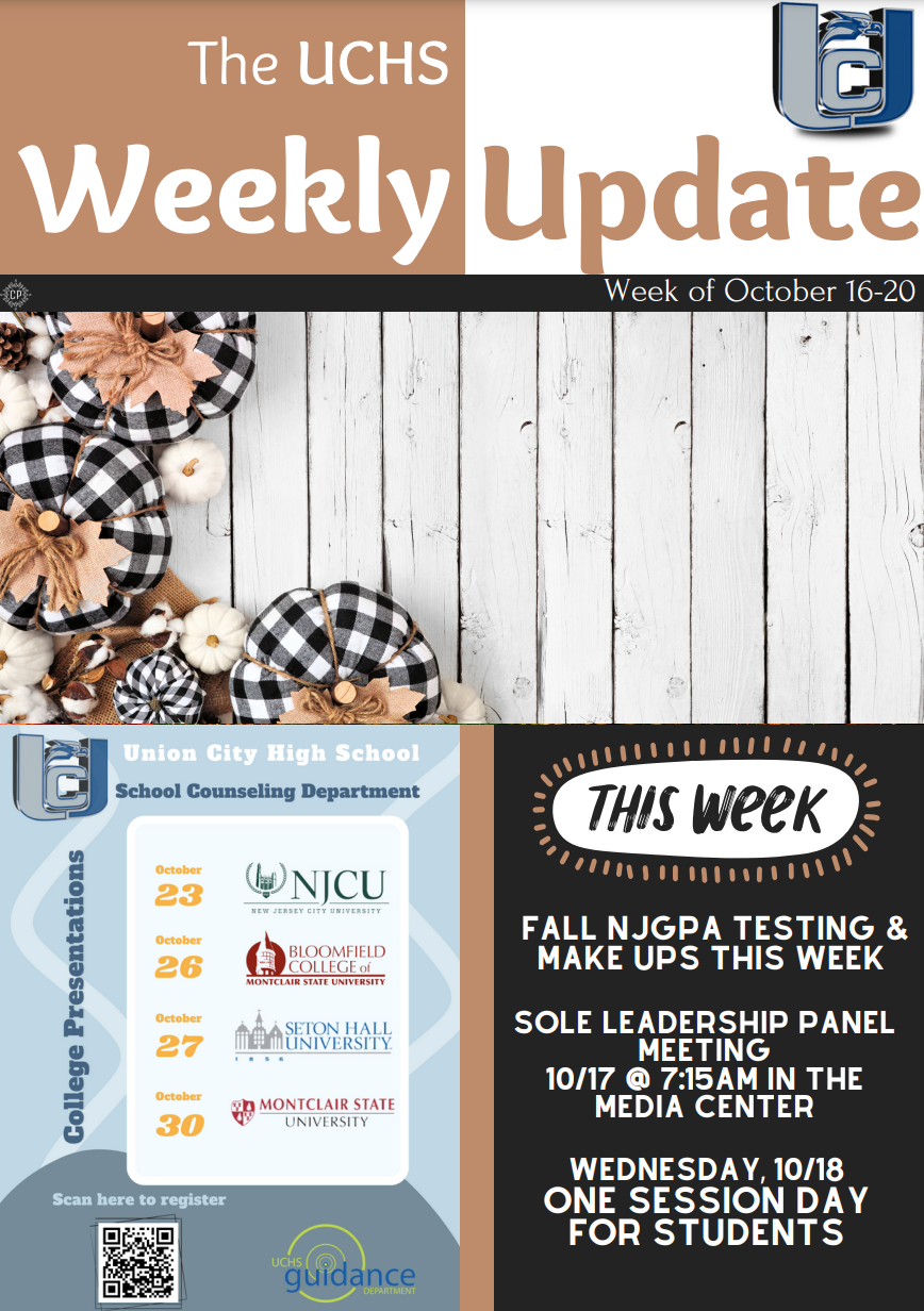 UCHS Weekly Update-October 16, 2023-English-Page 1