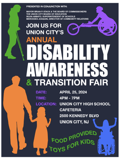 Union City Disability Awareness & Transition Fair Flyer-English