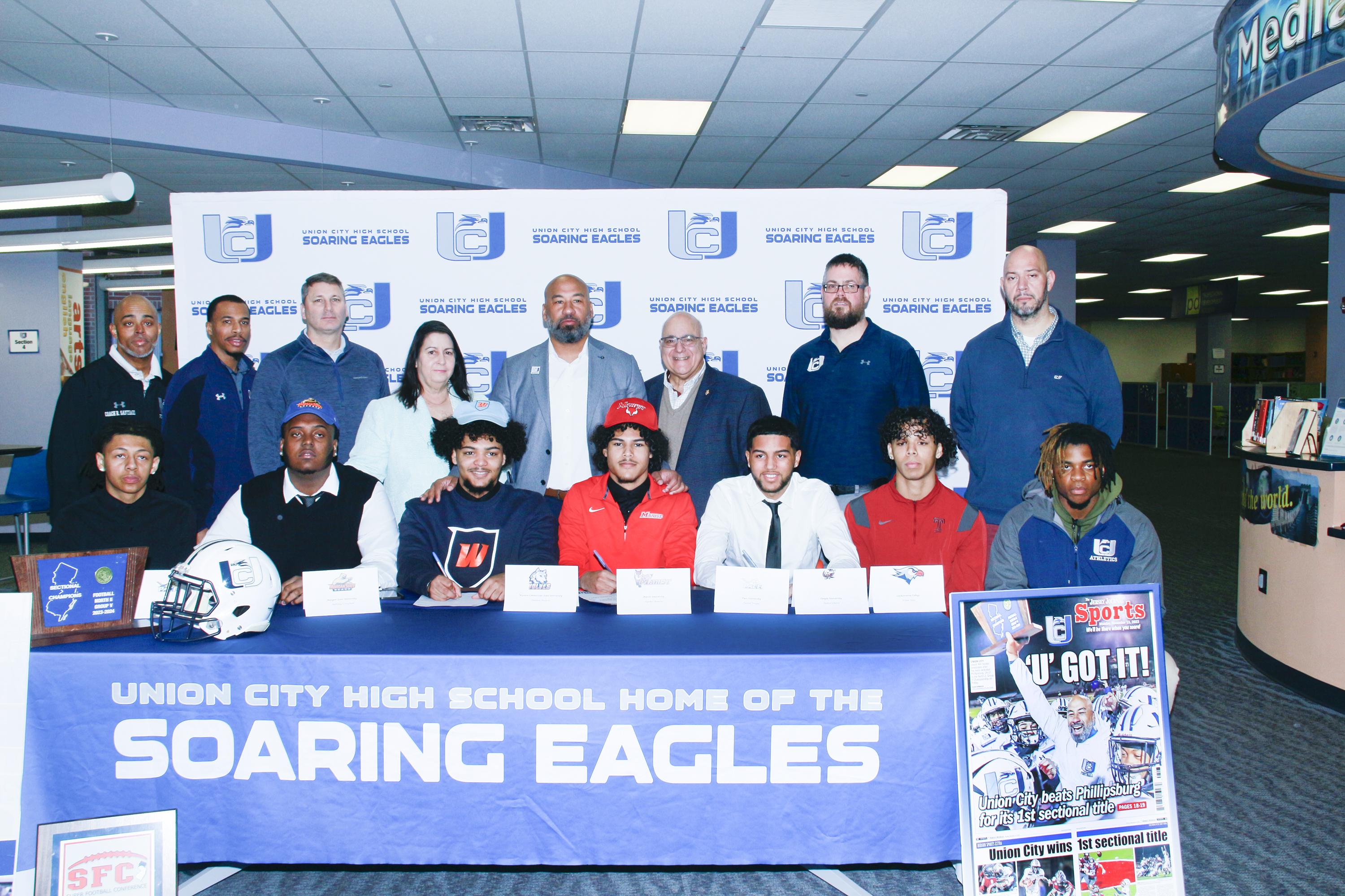 Union City High School Soaring Eagles Signing Day
