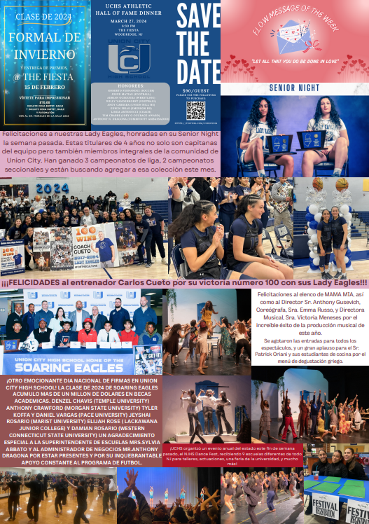 The Union City High School Weekly Update-February 12, 2024-Spanish-Page 2