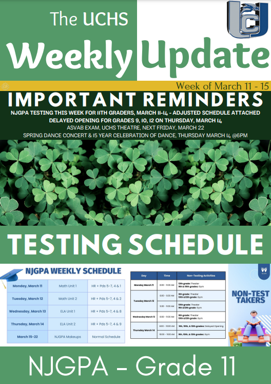The UCHS Weekly Update-March 11, 2024-English-Page 1