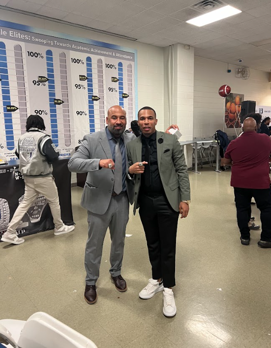 Celebrating the Rings for the Union City High School Soaring Eagles Football Team